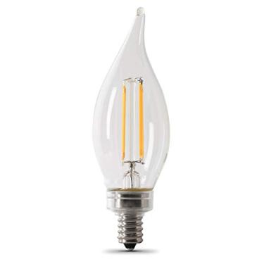 Imagem de Feit Electric BPCFC25/927CA/FIL/2 25W EQ DM Lâmpada LED Candelabro, 2 lâmpadas