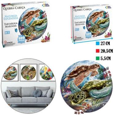 Quebra Cabeça Puzzle 500 Peças Natureza Estranha Bichos Bizarros 2977 -  Toyster - Quebra-Cabeça - Magazine Luiza