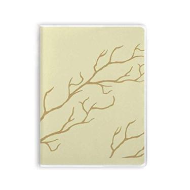 Imagem de Caderno com estampa de arte abstrata de goma para caderno, capa macia