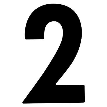 Imagem de Número de placa de casa flutuante 3D, letra 0-9, alfabeto A-Z, 12,7 cm, números modernos de endereço para porta para placa digital ao ar livre, preto, aço inoxidável, parafuso montado, antiferrugem