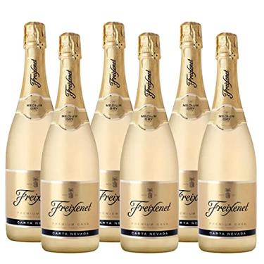 Imagem de Kit 6 Cava Freixenet Carta Nevada Demi Sec 750 Ml