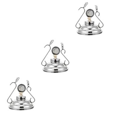 Imagem de HEMOTON 3 Pecas Fogão De Caneca Suporte Para Garrafa De Uísque Escorredor De Copos Cremalheira Do Copo De Vinho Estilo Europeu Suportes De Prateleiras Aço Inoxidável Armário Cabide