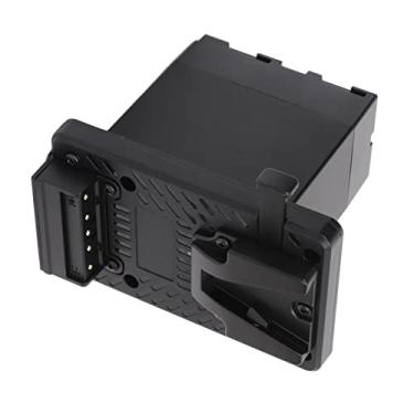 Imagem de Suporte V para NP F NP F970 F960 para adaptador de bateria de decodificação completa alimentada por bateria