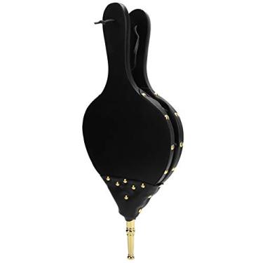 Imagem de Teuopioe Fole De Lareira Manual Ventilador De Ar De Madeira Para Acampamento Ao Ar Livre Churrasqueira Chaminé Ferramentas De Fogo(tubo de ouro)