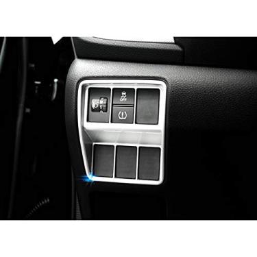 Imagem de JIERS Para Honda CRV CR-V 2017-2020, interior fosco, botão de interruptor, moldura decorativa, acessórios de carro