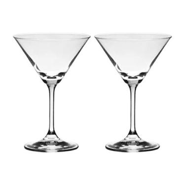 Imagem de Jogo Com 2 Taças De Cristal Martini 210 Ml Roberta Bohemia - Bohemia C