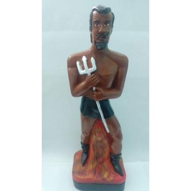 Imagem de Imagem Exu Lucifer Escultura Gesso Estatua 20 Cm