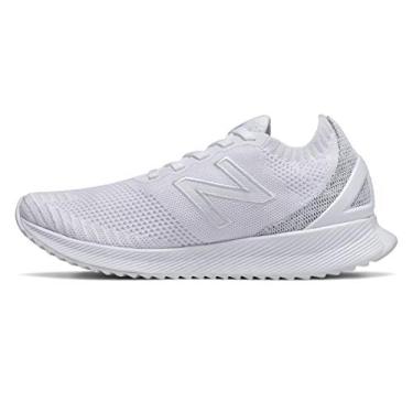 Imagem de New Balance Tênis feminino FuelCell Echo V1, Branco/Branco, 6.5