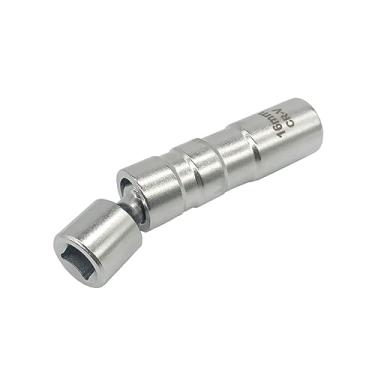 Imagem de Ferramenta de remoção de carro universal para plugue de ignição magnética para chave de junta universal de 12 pontos para acionamento de 3/8 polegadas