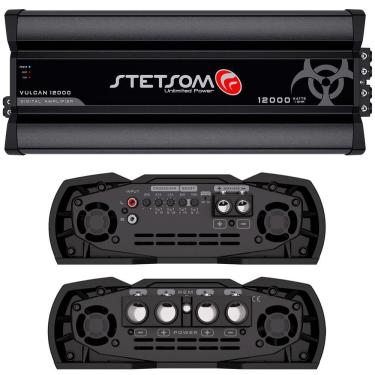 Imagem de Módulo Amplificador Stetsom Vulcan 12000 12.000 12000W Rms 1 Ohms 1 Canal