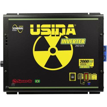 Imagem de Inversor Usina Onda Senoidal Pura Transformador Inverter 12 Volts para 120 Volts 2000 Watts