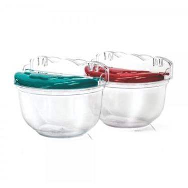 Imagem de SALEIRO DE PAREDE ACRILICO CRISTAL CORES SORTIDAS