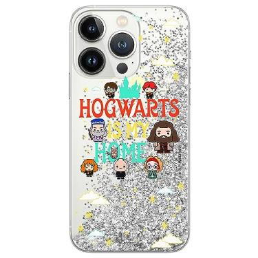 Imagem de ERT GROUP Capa de celular para Apple iPhone 13 PRO MAX original e oficialmente licenciada padrão Harry Potter 237 otimamente adaptada ao celular, com efeito de transbordamento de glitter