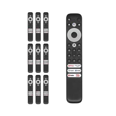 Imagem de Kit 10 Controle Remoto Compatível com TCL Smart TV 4K Netflix Youtube RC902V