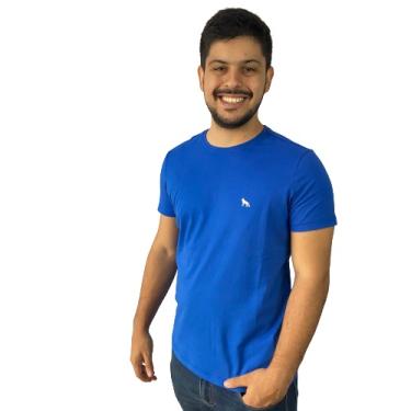 Imagem de Camiseta acostamento Lobo Costas Azul Royal