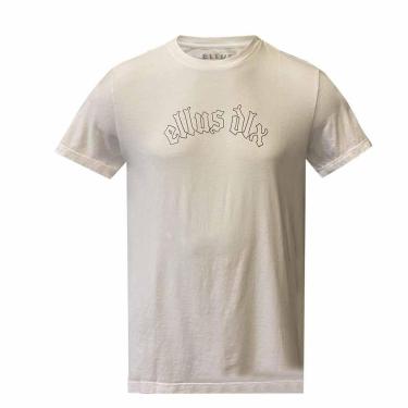 Imagem de Camiseta Ellus Cotton Fine Gothic Branca-Masculino