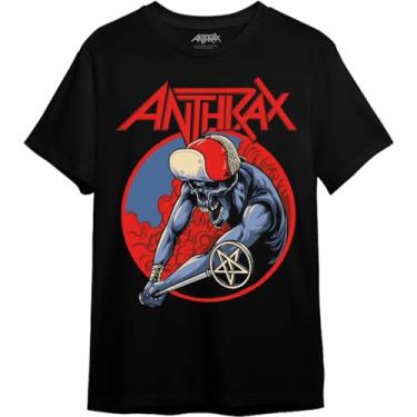 Imagem de Camiseta Anthrax Pentagram (BR, Alfa, PP, Regular, Preto)