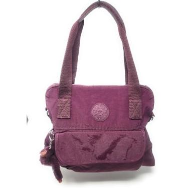 Imagem de Kipling Bolsa feminina Pahneiro (tom de ameixa escura), Tom ameixa escura, 17.25''L x 12.5''H x 5''D