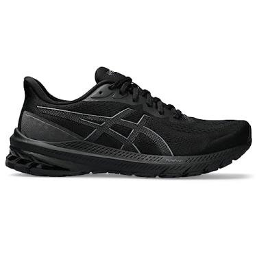 Imagem de ASICS Tênis de corrida feminino GT-1000 12, Preto/cinza, 35