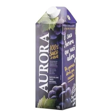 Imagem de Suco de Uva Integral Aurora tto 1,5l tp