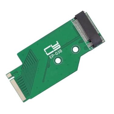Imagem de CY Cartão NGFF NVME M-Key 22 x 42 mm para 22 x 80 mm macho para fêmea adaptador SSD compatível com Legion Go Game Boy