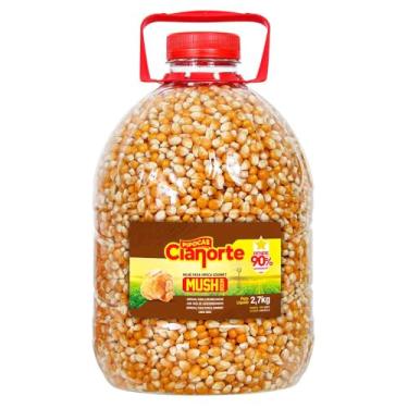 Imagem de 2,7kg Novo Milho Mushroom 90% Arredondamento Para Pipoca Gourmet Cianorte - Embalagem Original Lacrada