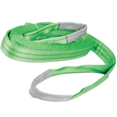 Imagem de Cinta Elevaçao Carga 2 Toneladas 6 Metros Reforçada Guincho Guindaste Reboque Obra