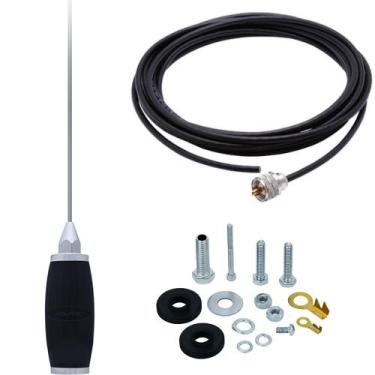 Imagem de Antena Móvel Px Marinox Mini Maria Mole B-2005p 1,4 metros + Cabo Coax