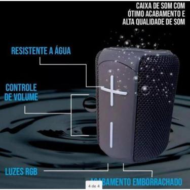 Imagem de Mini Caixa De Som Bluetooth Prova Dàgua USB Bateria De Longa Duracao P