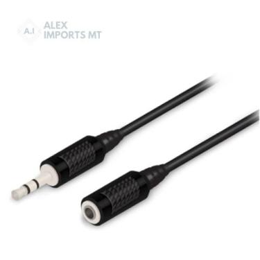 Imagem de Cabo extensor p2 x p2 Cabo adaptador extensão Cabu otima - A.R Varieda