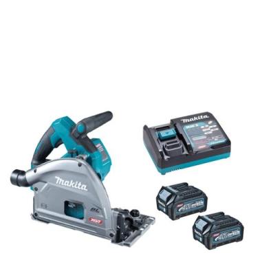 Imagem de Serra Circular Sp001gz 40v Com 2 Baterias E Carregador - MAKITA
