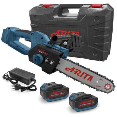 Imagem de Moto Serra Profissional 2x Baterias 21v Bivolt 1200w Sem Fio - Arita, 