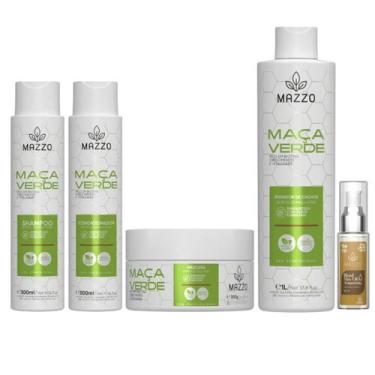 Imagem de Kit Shampoo, Máscara, Condicionador, Ativador - Óleo Exótico - Mazzo