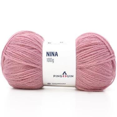 Imagem de Lã Nina Pingouin 100g, 3391 PASTEL ROSE