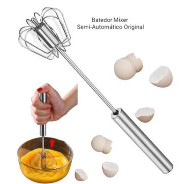Imagem de Batedor de Ovos e Claras Semi Automático Fue Profissional Para Creme M