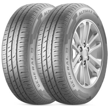 Imagem de Kit 2 Pneu General by Continental Aro 15 195/65r15 91h Tl Al