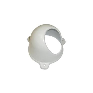 Imagem de Protetor metalico antivandalismo para camera dome branco bulher