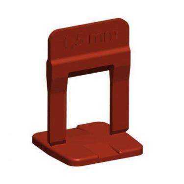 Imagem de Kit 100 Nivelador Espaçador De Piso Slim 1,5mm Cortag 61535