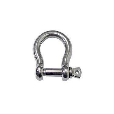 Imagem de Manilha Balão em Aço Inox - 8mm - 32x16mm - REI MARINE