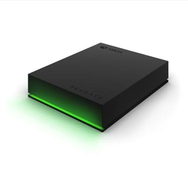 Imagem de Seagate Game Drive for Xbox 5TB External Hard Drive Portable HDD - USB 3.2 Gen 1, Black with Built-in Green LED bar, Xbox Certified, 3 Year Rescue Services (STKX5000403)
