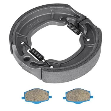Imagem de Pastilhas de freio dianteiras de freio traseiro para Yamaha TTR225 TT-R 225 L/M/N/P/R/S 1999-2003, RT 180 E/G/H/J 1993-1997, XT350 1991-2000 - 2 conjuntos