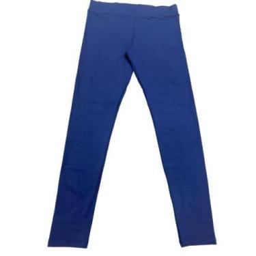 Imagem de Legging Plus Size Poliamida Cintura alta - DisciplinaMF, Azul marinho,