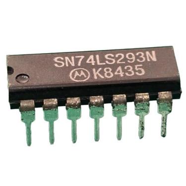 Imagem de 4x Circuito Integrado 74ls293n 74ls293 Motorola