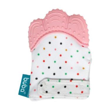 Imagem de Luvinha Mordedor Massageador de Gengiva para Bebe Silicone - Buba,  Ro