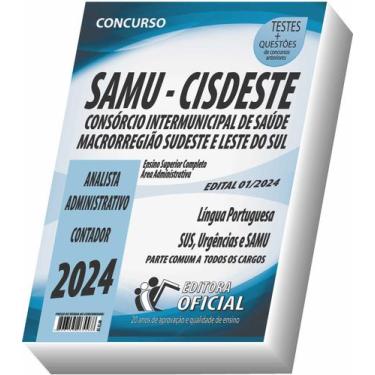 Imagem de Apostila SAMU - CISDESTE - Analista Administrativo - Contador - Parte 