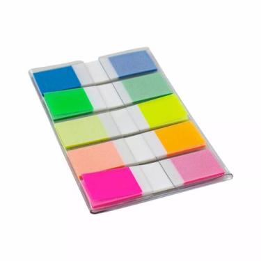Imagem de Flag Pop-Up 15x45mm 5 Cores Neon 100FLS - EI023 - Multilaser