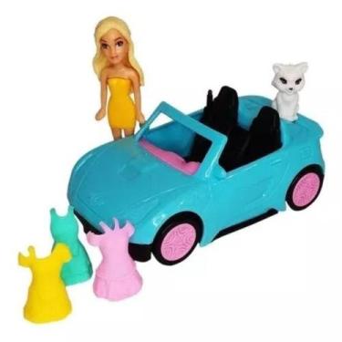 Imagem de Boneca Polly Patty com Carro e Acessórios Brinquedo Completo para Cria