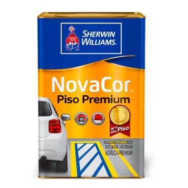 Imagem de Tinta novacor piso premium fosco amarelo demarcação 02 18l - 000006