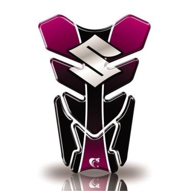 Imagem de Protetor De Tanque Adesivo Moto Suzuki Rosa - Cobra Motoparts, Rosa