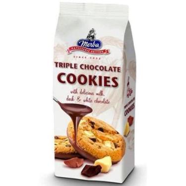 Imagem de Merba Cookies Triple Chocolate 200g